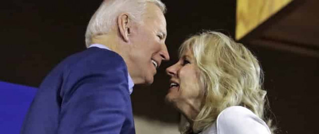 Jill Biden says Joe must be a better judge of personal space