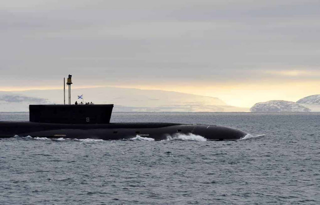 Атомная подлодка США  прошла по Северному морскому пути
