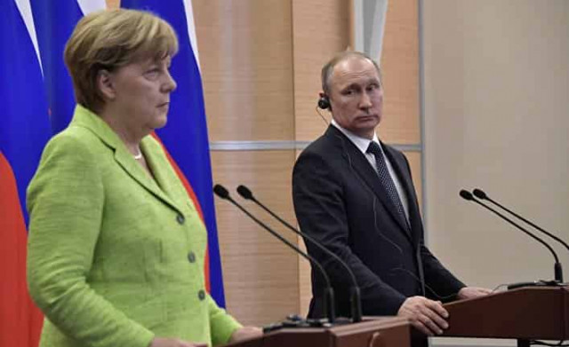 Меркель назвала условие снятия санкций с России