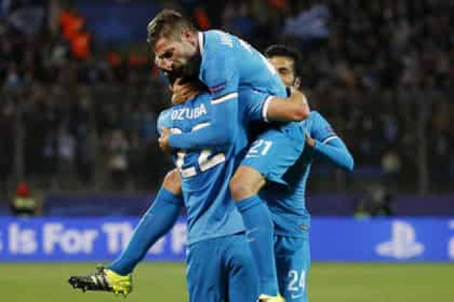 «Зенит» с Кержаковым в воротах победил «Гент» в Лиге чемпионов