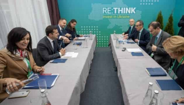 Zelensky, EBRD Vice President discuss conditions for investment in Ukraine