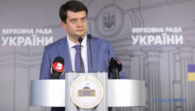 Разумков прокоментував перше засідання Верховної Ради