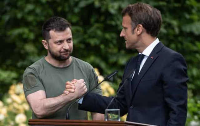 Конкретные решения. Зеленский обсудил с Макроном усиление обороноспособности Украины
