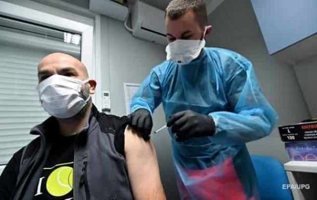 В Украине привили еще 75 тысяч человек от COVID-19