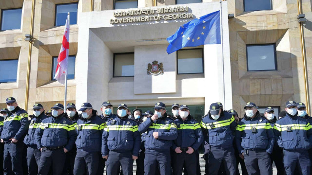 В Грузии на пикете парламента оппозицией задержали несколько актививстов
