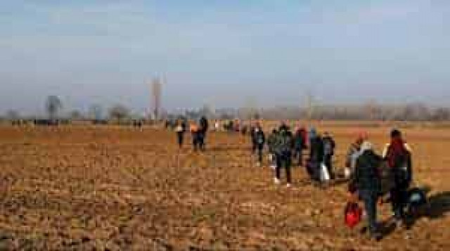  Двенадцать мигрантов замерзли насмерть у границы Турции и Греции