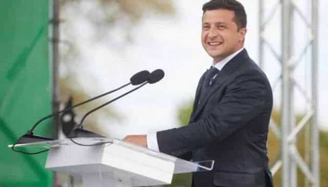 Zelensky leads presidential rating