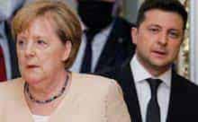 Меркель ответила на обвинения Зеленского и приглашение в Бучу
