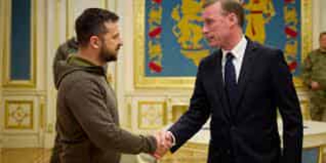 Салливан на встрече с Зеленским в Киеве сообщил о пакете военной помощи на $400 млн
