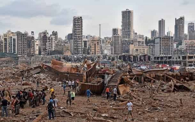 Ущерб от взрыва в Бейруте оценили в $15 млрд