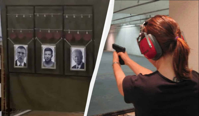 В России школьников тренируют стрелять в Зеленского и Байдена 