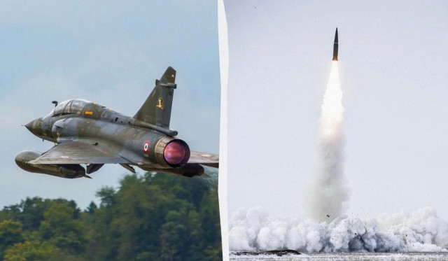 Масована атака РФ на Україну: французькі Mirage вперше збивали російські ракети
