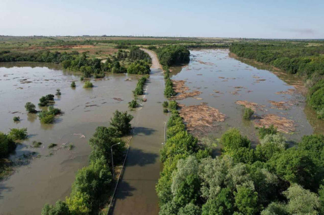 У Новій Каховці вода перестала прибувати
