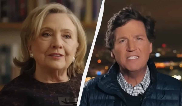 Скандальне інтерв'ю Путіна: Клінтон висловилася про Такера Карлсона
