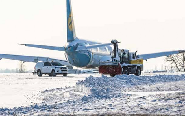 В аэропорту Борисполь отменяются и задерживаются рейсы