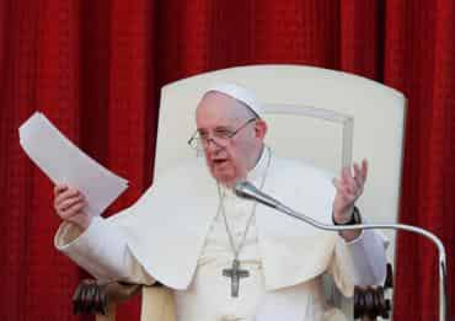 Pope warns against seeking political, economic gain from coronavirus
