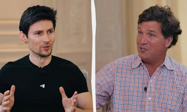 Дуров розповів Такеру Карлсону про свій арешт у Франції