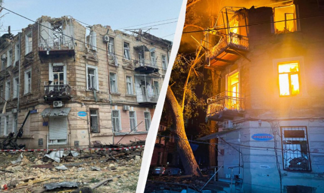РФ атакувала середмістя Одеси: є загиблі та багато поранених (фото)