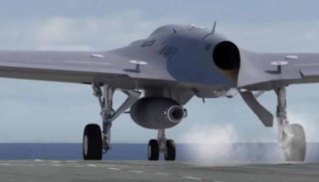 США створюють безпілотний літак, здатний нести протикорабельні ракети
