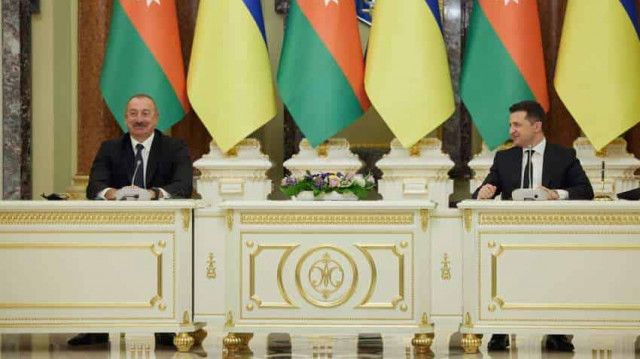 Украина подписала ряд документов о сотрудничестве с Азербайджаном
