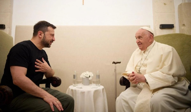 Зеленський зустрівся з Папою Римським: про що говорили 