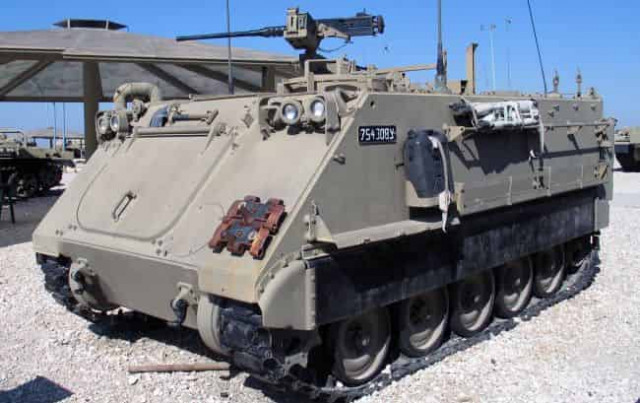 Литва передала Украине новую партию бронетранспортеров М113 с минометами
