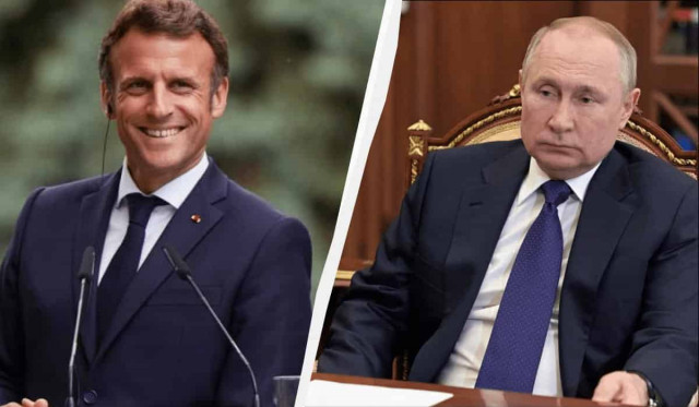 Путін поскаржився, що Макрон більше йому не телефонує
