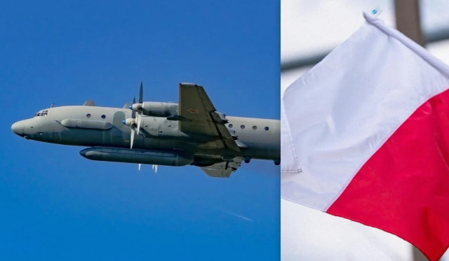 Польські винищувачі перехопили російський літак над Балтійським морем
