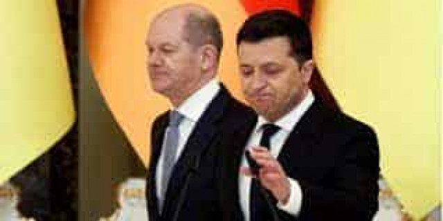 Шольц в Киеве: Будем помогать Украине, сколько будет необходимо