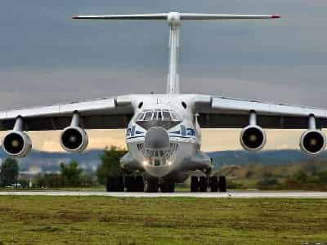 Russia military transport planes transfer 64 units of equipment in 1 day for Russian peacekeepers in Karabakh
