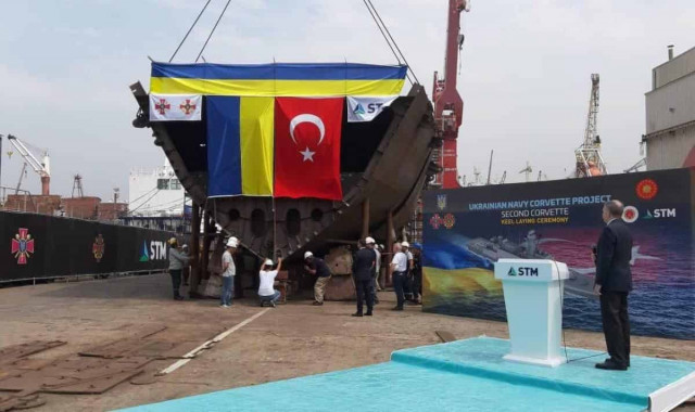 Туреччина побудує другий корабель для ВМС України (фото)
