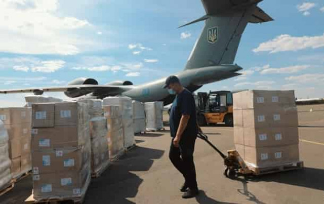 Украина отправила гуманитарную помощь в Бейрут