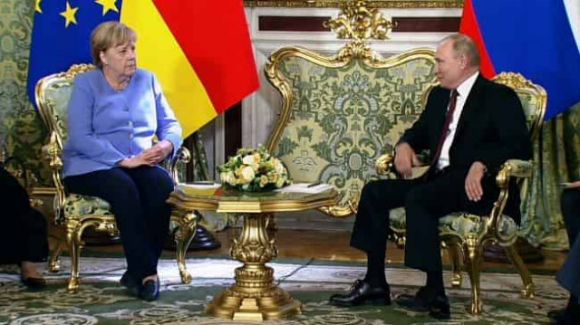 Дорогой Владимир, это мой прощальный визит — Меркель
