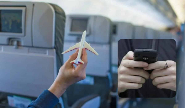Названа справжня причина, чому не можна користуватися телефоном в літаку
