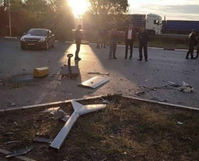 Безпілотники атакували у Криму військовий аеродром
