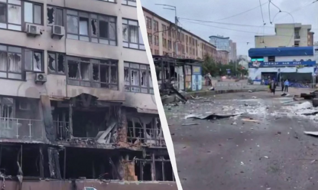 Наслідки удару по Києву: в багатьох районах руйнування та пожежі, є жертви (відео, фото)
