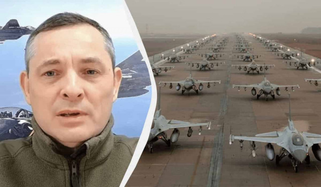 Ігнат пояснив, як аеродроми готують під F-16 та як захищатимуть літаки від Росії
