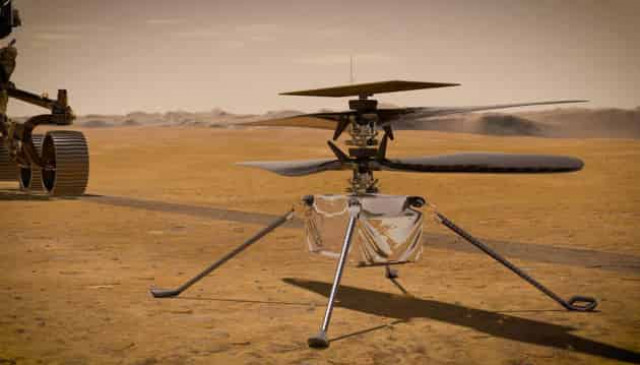 В NASA раскрыли детали полета вертолета Ingenuity на Марсе