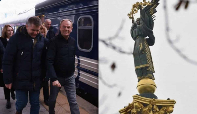 Туск приїхав до України на тлі 