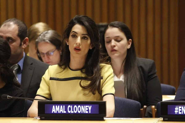 Арешт лідерів Ізраїлю і ХАМАС рекомендувала дружина Джорджа Клуні: вона відомий юрист