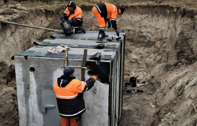 В ВСУ показали, как укрепляют оборону Киева и области (фото)
