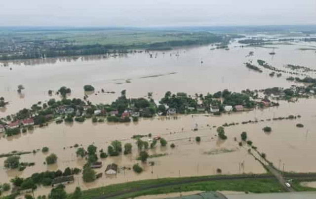 Затопление превосходит масштаб 