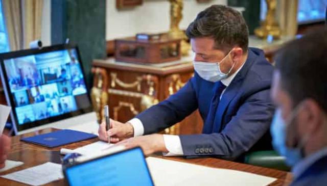 Zelensky signs law on Ukraine's withdrawal from CIS antimonopoly policy treaty