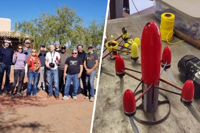 Энтузиаст из США создал квадрокоптер с рекордной скоростью полета
