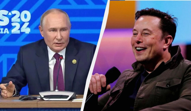 Маск два роки підтримує тісні контакти з Путіним та його чиновниками, - WSJ
