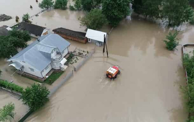 В Украине подтоплены 262 населенных пункта 