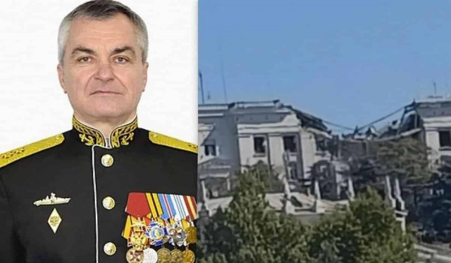 Знищити командувача ЧФ РФ допомогли російські офіцери - ЗМІ
