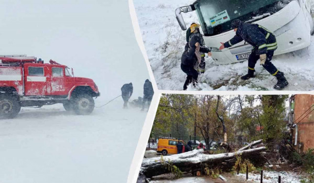 У мережі показали наслідки негоди в Україні (фоторепортаж)