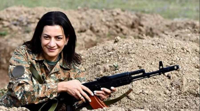 Жена Пашиняна с женским отрядом отправится в Карабах