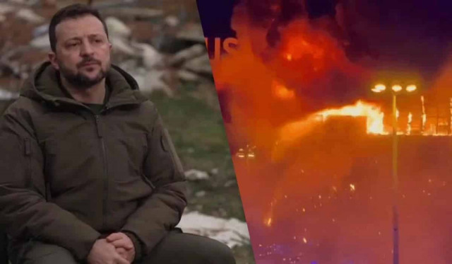 Зеленський: Путін намагається використати теракт в 